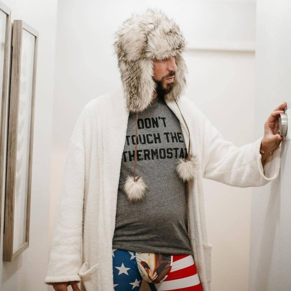 Don't Touch the Thermostat Funny Tee